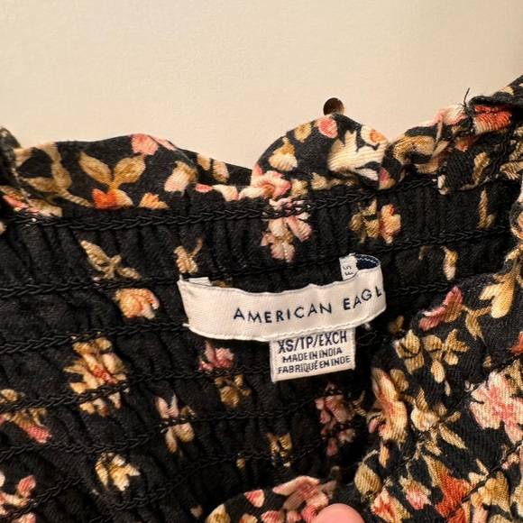 Black floral American eagle romper - Picture 5 of 5